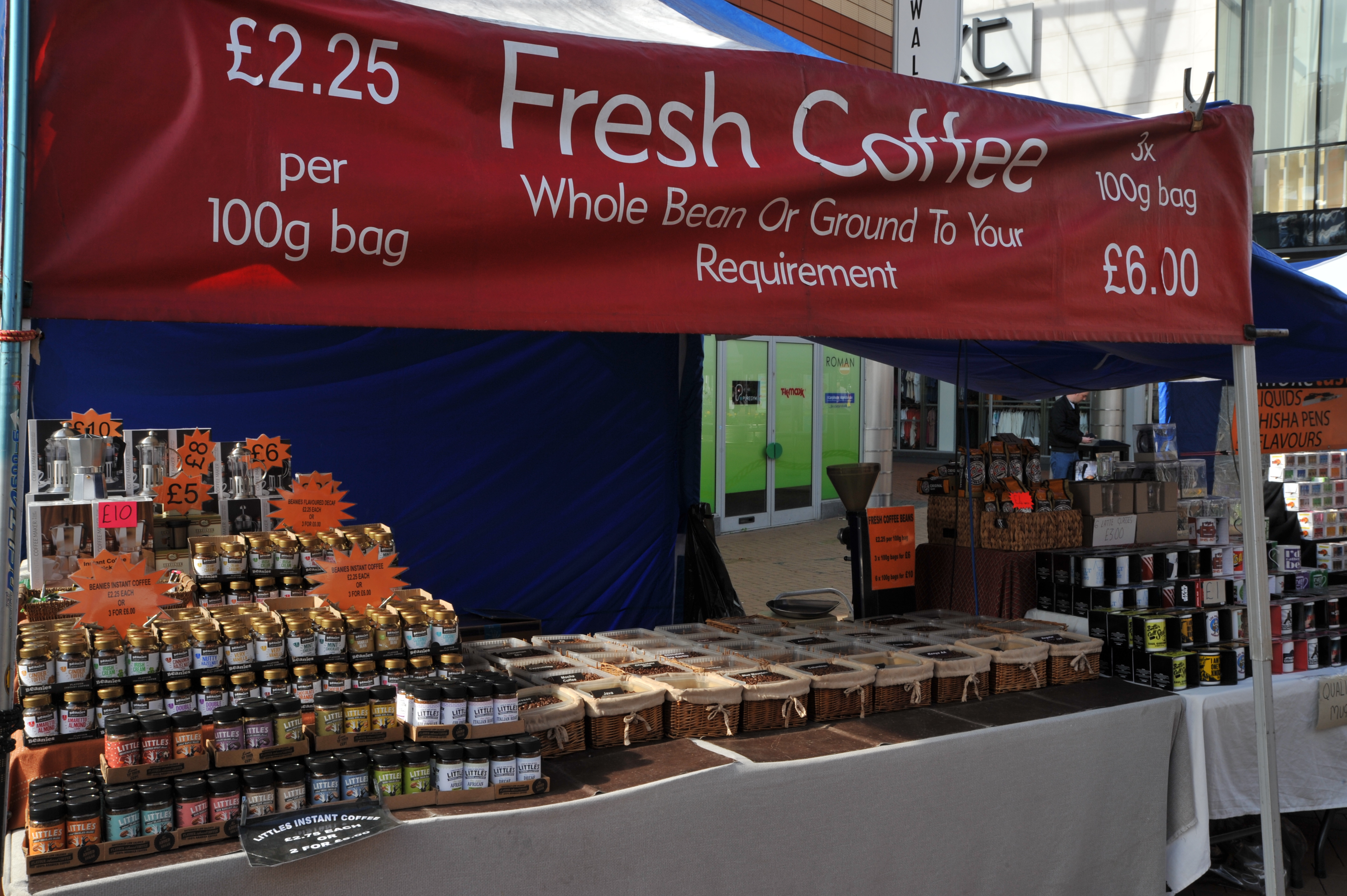 THE COFFEE STALL-Nuneaton-Market